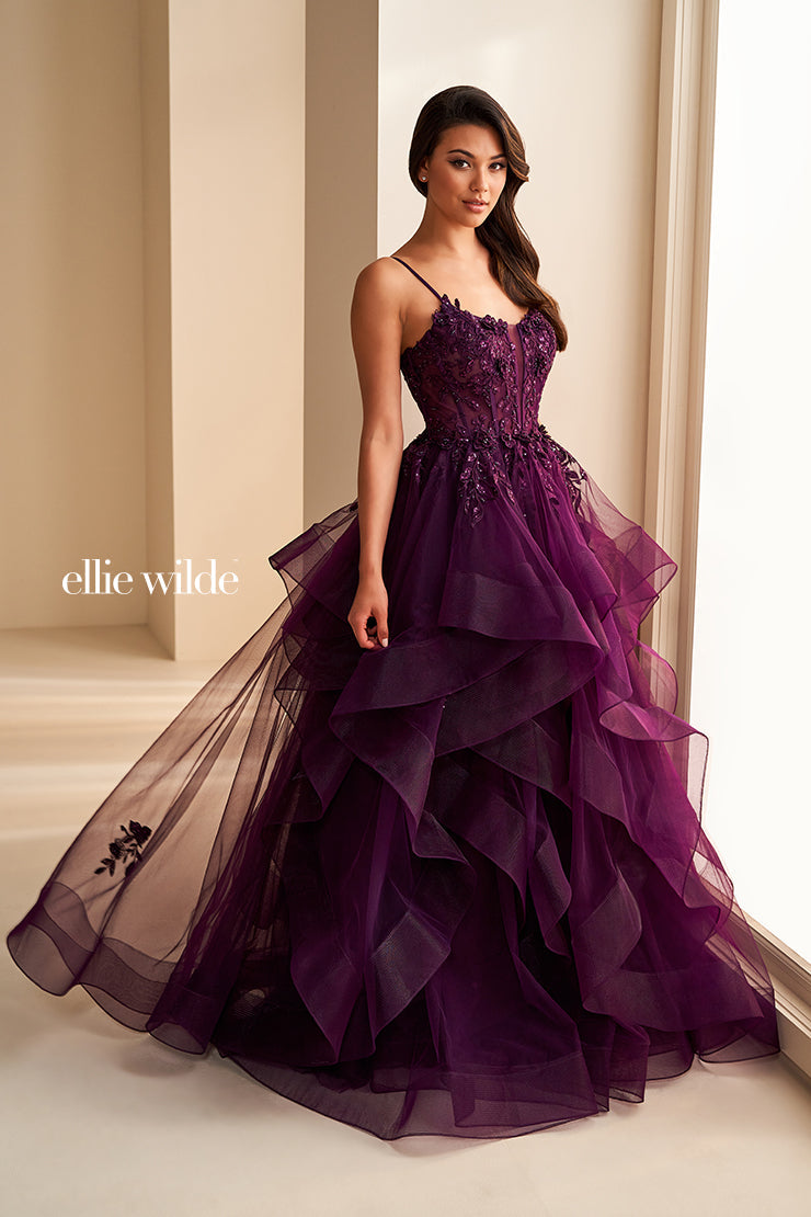 Ellie Wilde EW36225-dark-plum-a