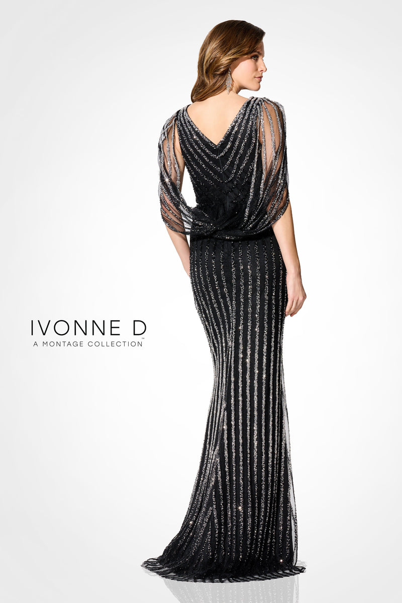 Ivonne D ID309-black-silver-c