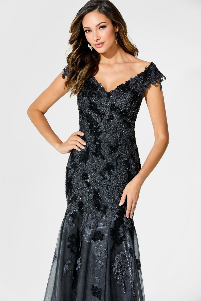 Ivonne D ID919-black-pewter-b
