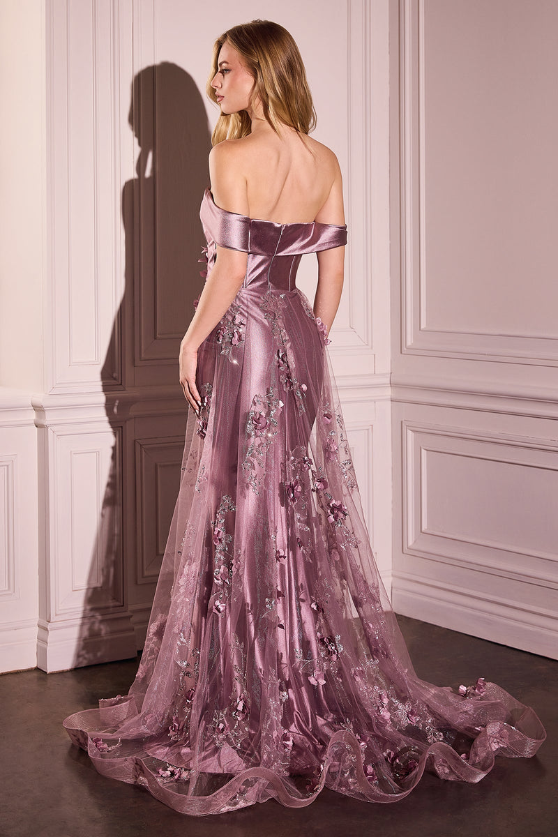 Ladivine by Cinderella Divine J876_mauve_BACK