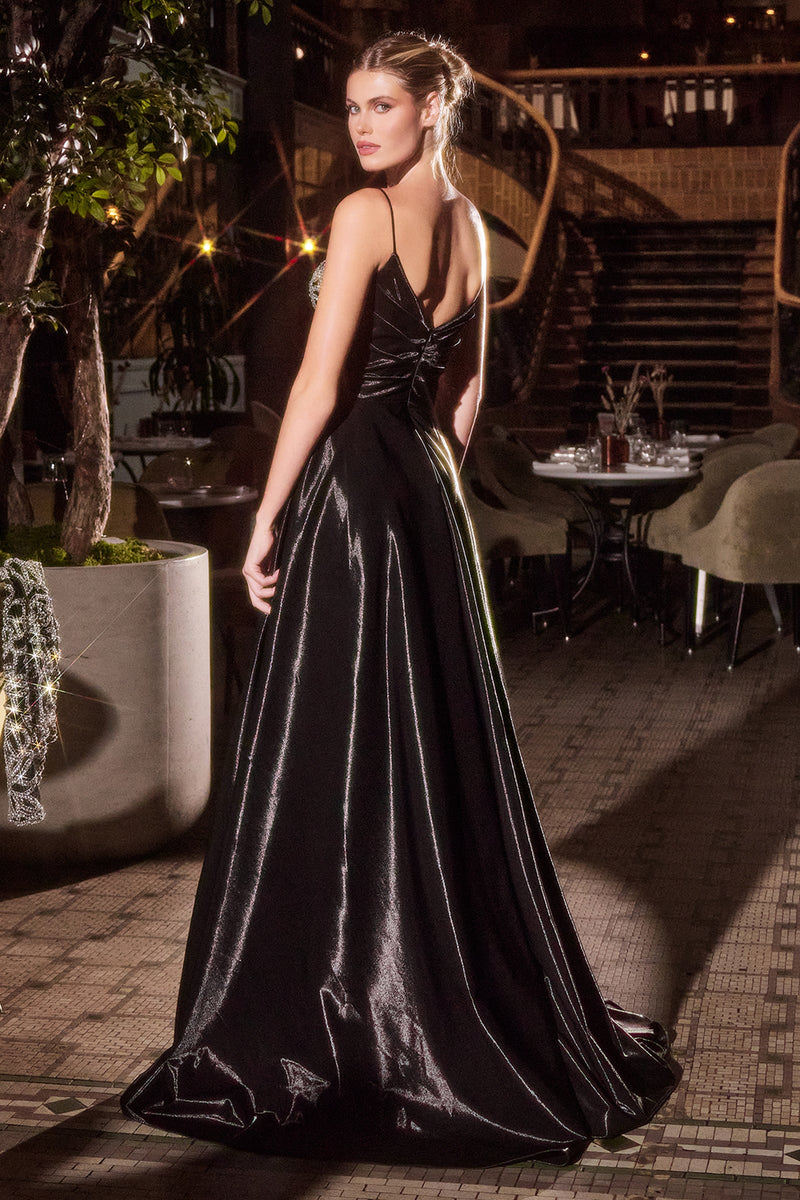 Ladivine by Cinderella Divine J882_BLACK_BACK_3