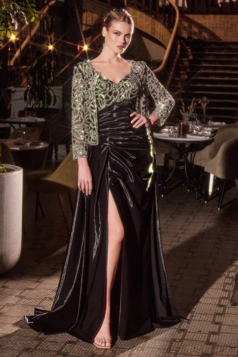 Ladivine by Cinderella Divine J882_BLACK_FRONT