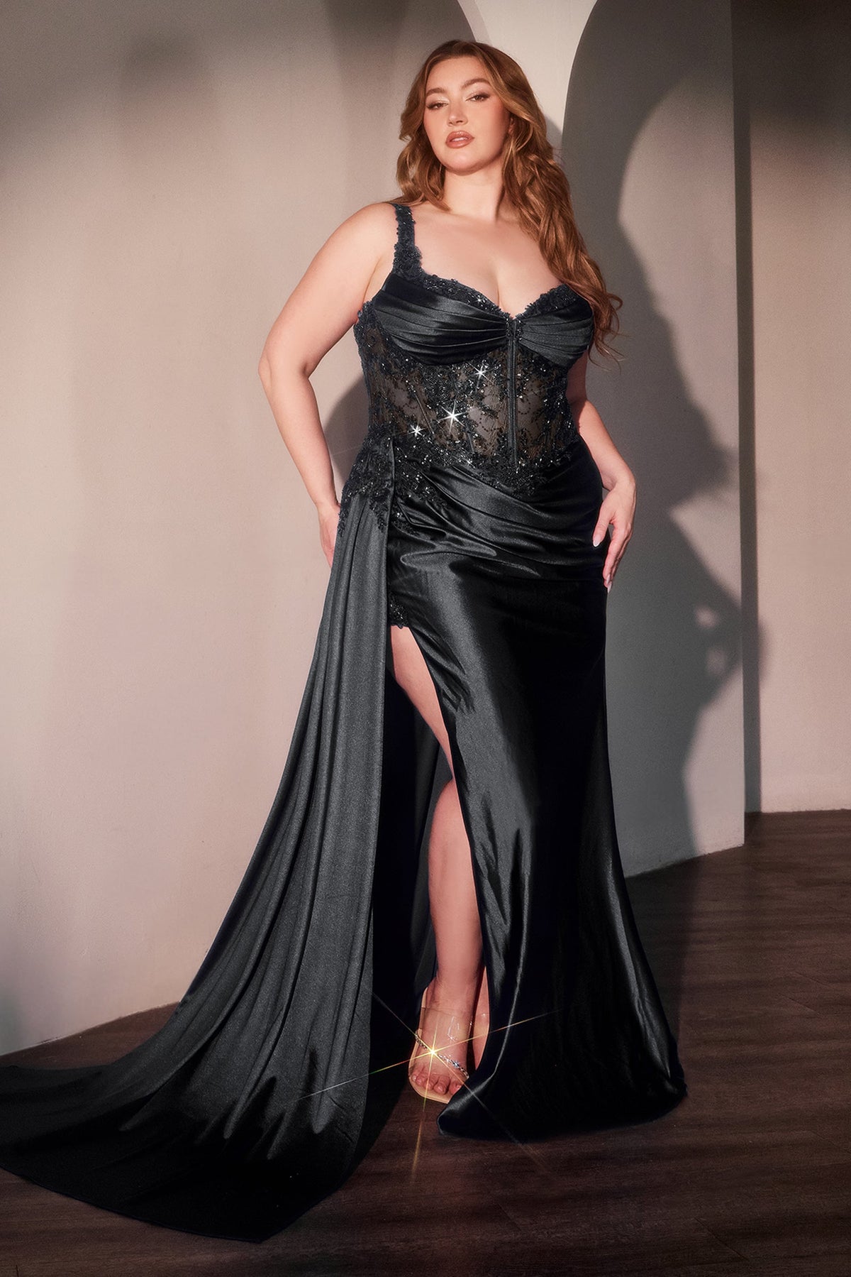 Ladivine by Cinderella Divine KV1125C_BLACK_FRONT