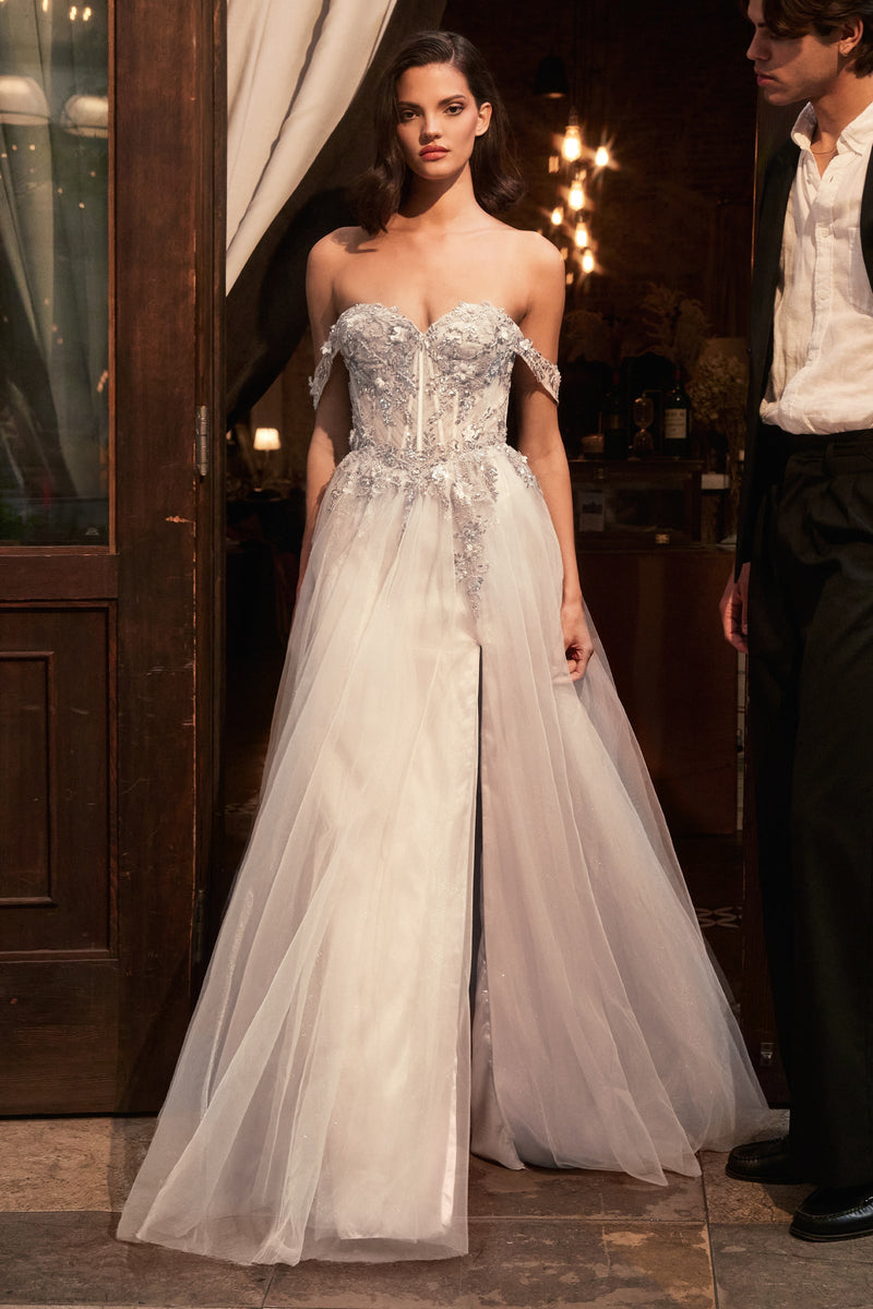 Ladivine by Cinderella Divine KV1126W_OFF--WHITE_FRONT