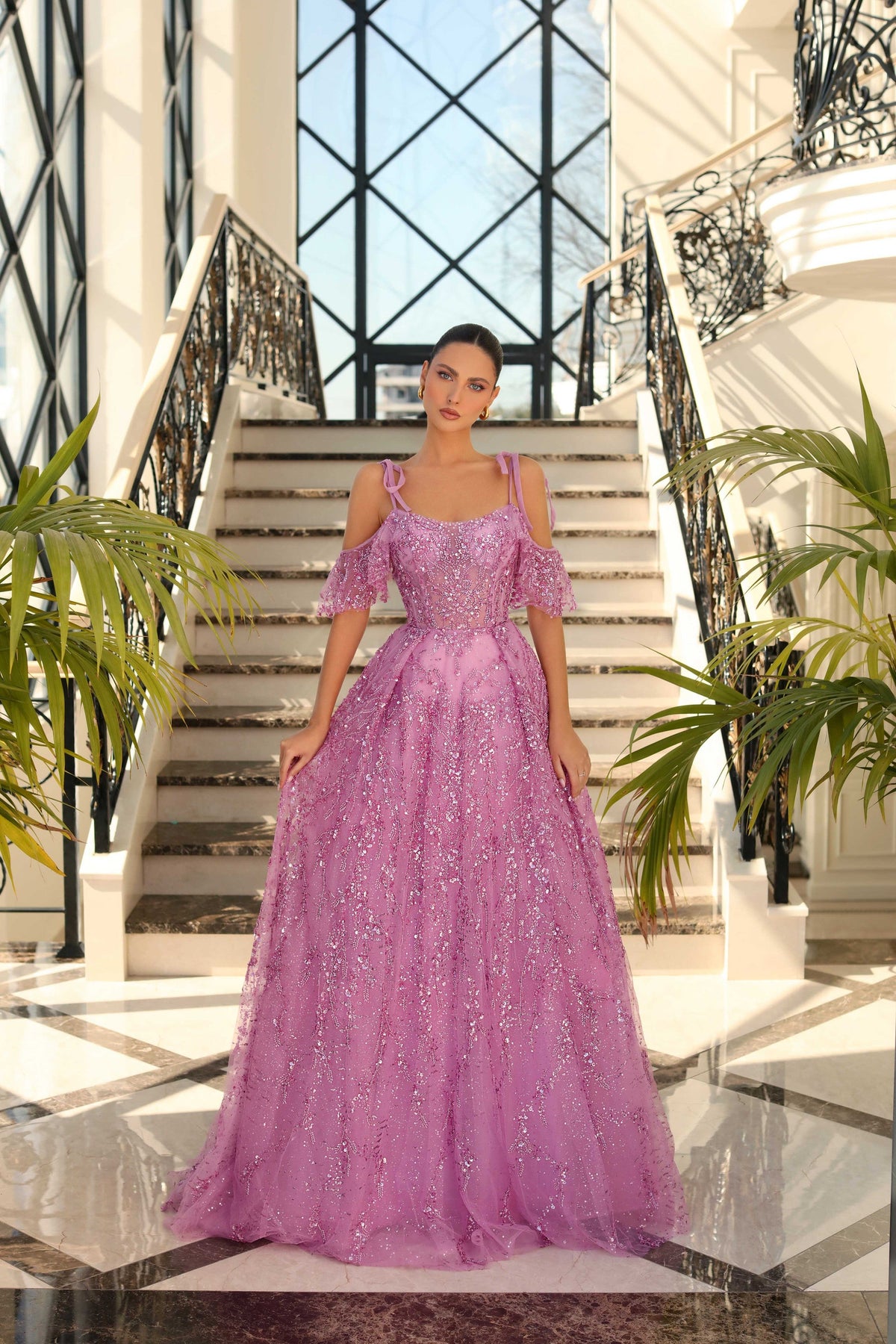 Nicoletta LUX003LILAC_1