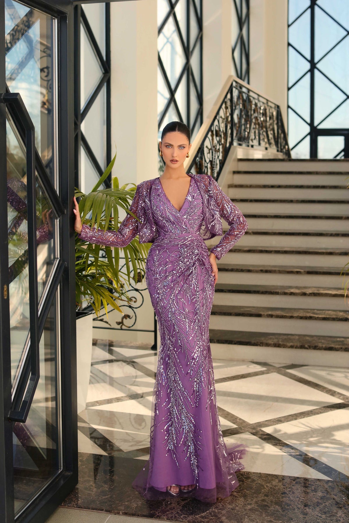 Nicoletta LUX010_PLUM_1