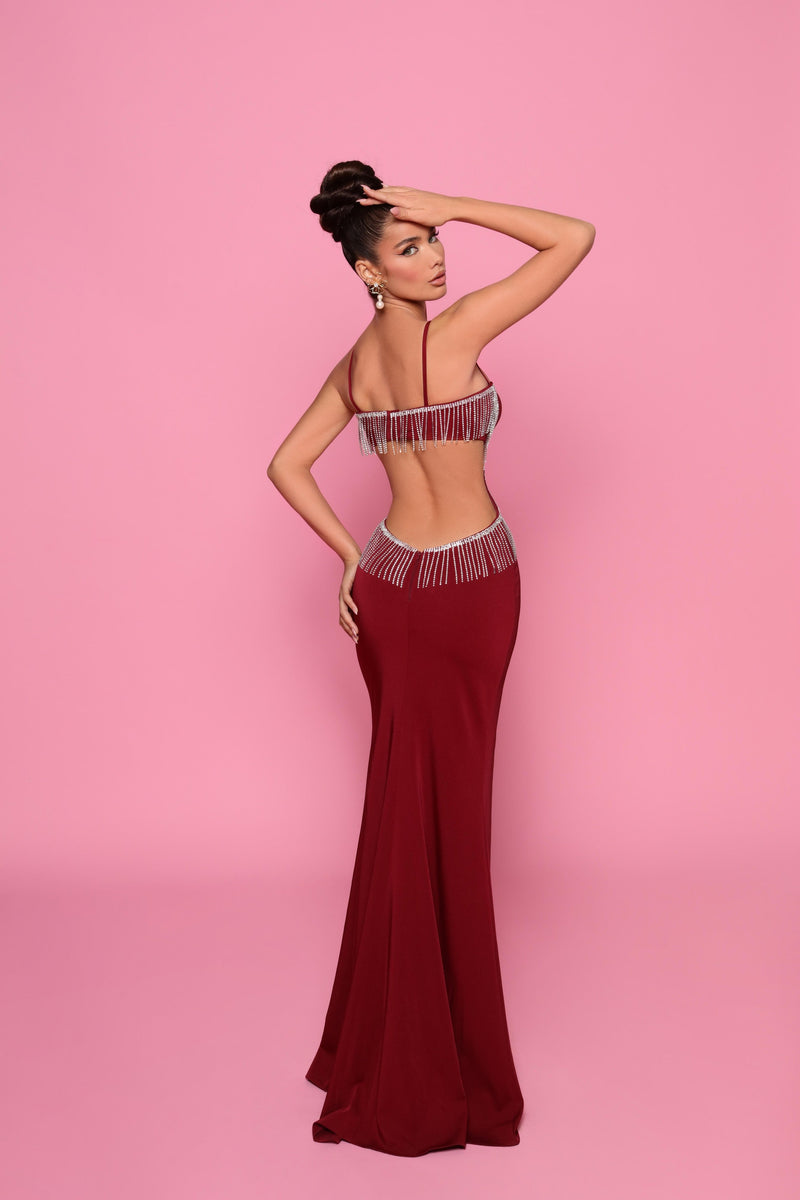 Nicoletta NP173_MAROON2
