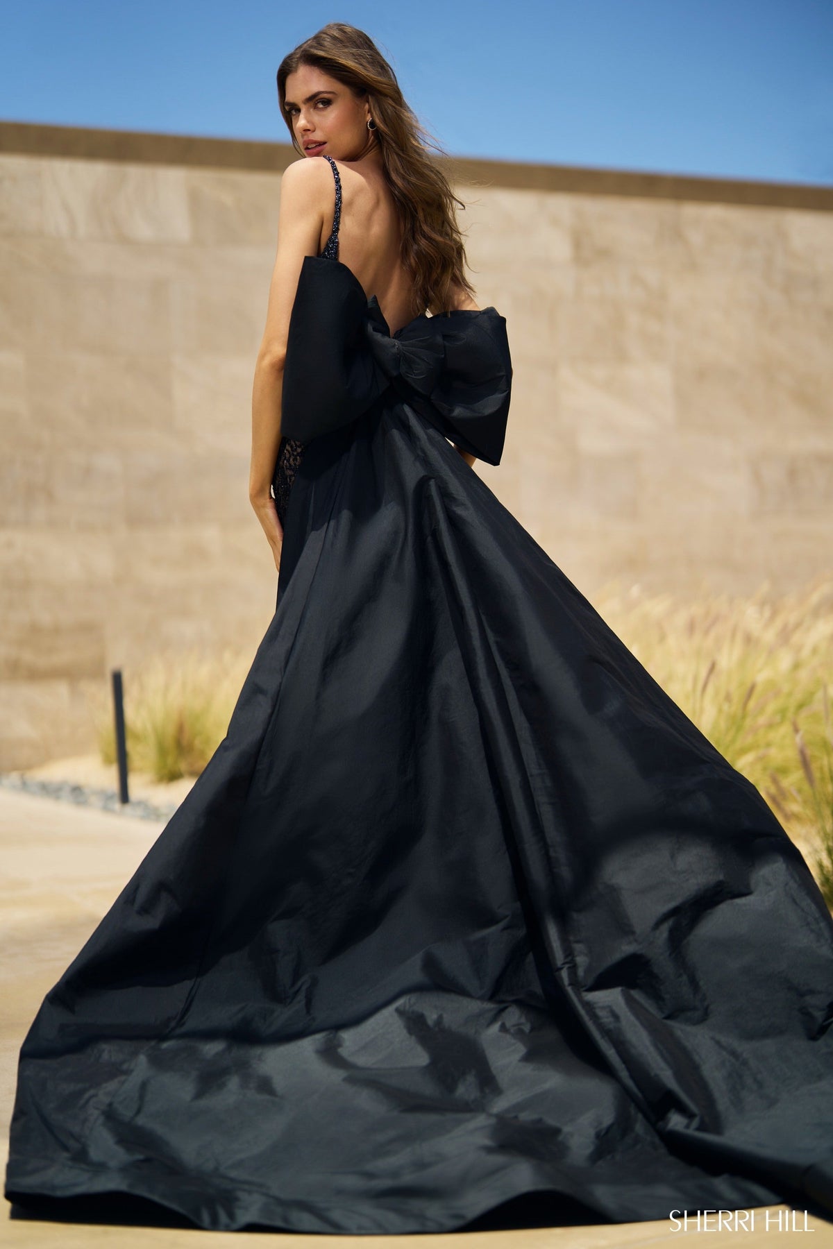 Sherri Hill Sherri-Hill-55937-black-nude-52848