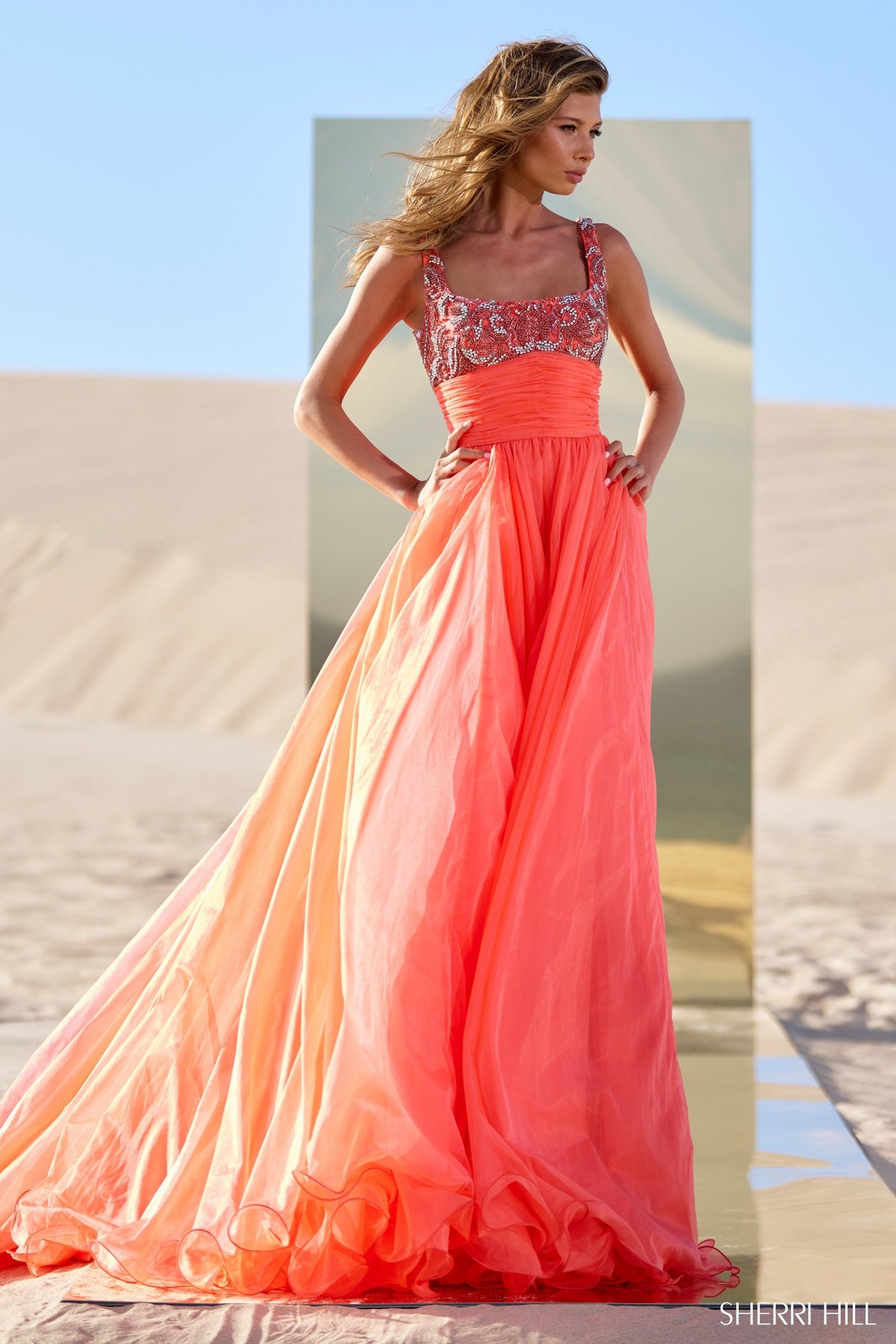 Sherri Hill Sherri-Hill-56141-orange-54880