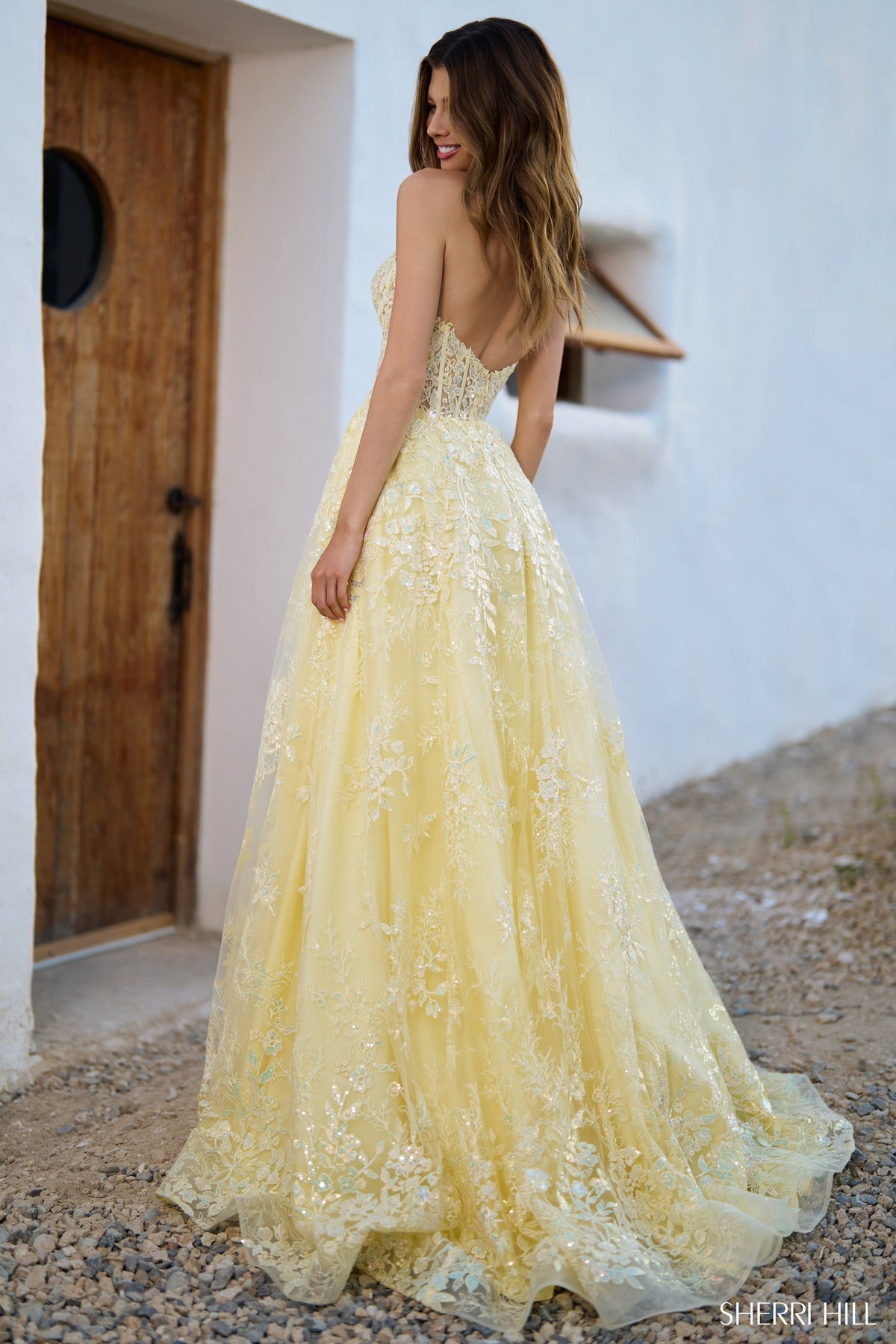 Sherri Hill Sherri-Hill-56577-yellow-54815