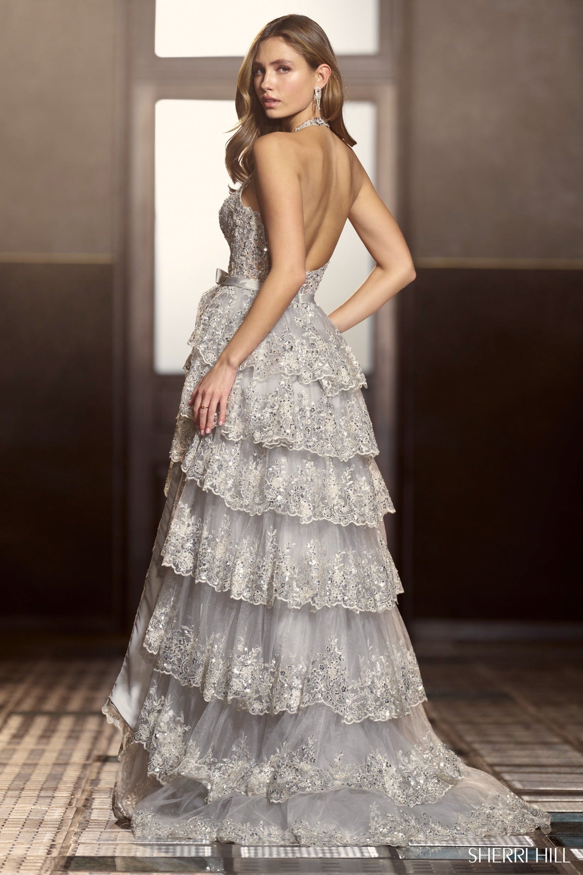 Sherri Hill Sherri-Hill-56706-silver-54697