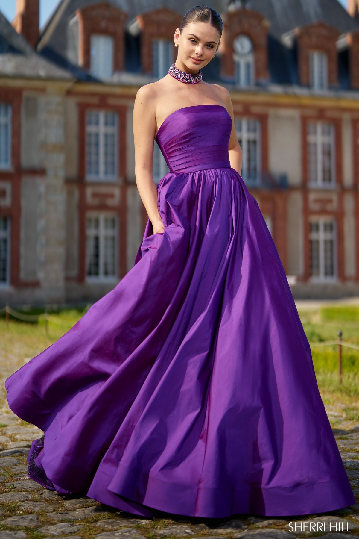Sherri Hill Sherri-Hill-56748-purple-lilac-56075