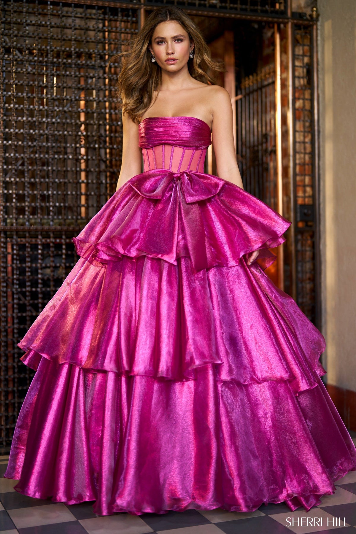 Sherri Hill Sherri-Hill-56767-fuchsia-54732