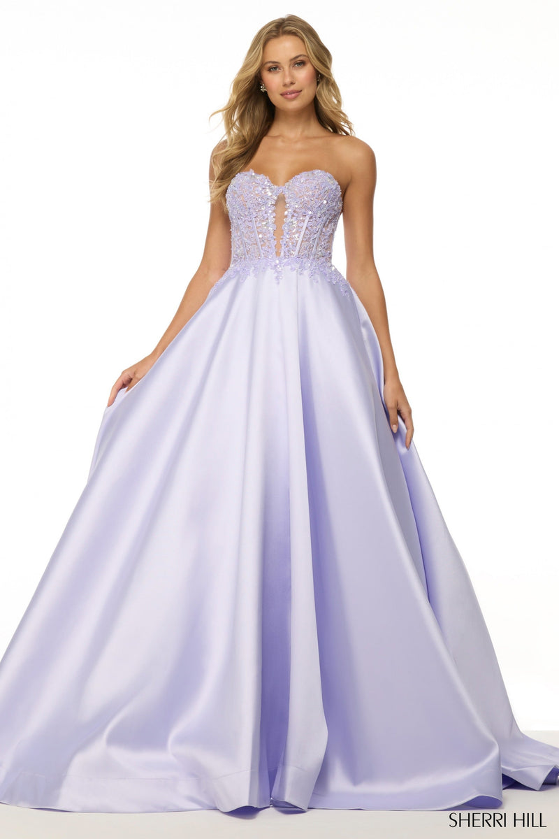 Sherri Hill Sherri-Hill-57147-lilac-55916