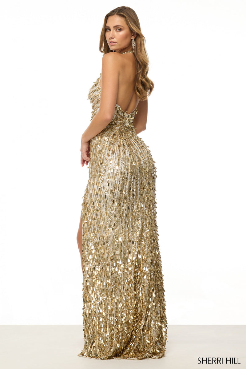 Sherri Hill Sherri-Hill-57227-ivory-gold-55956