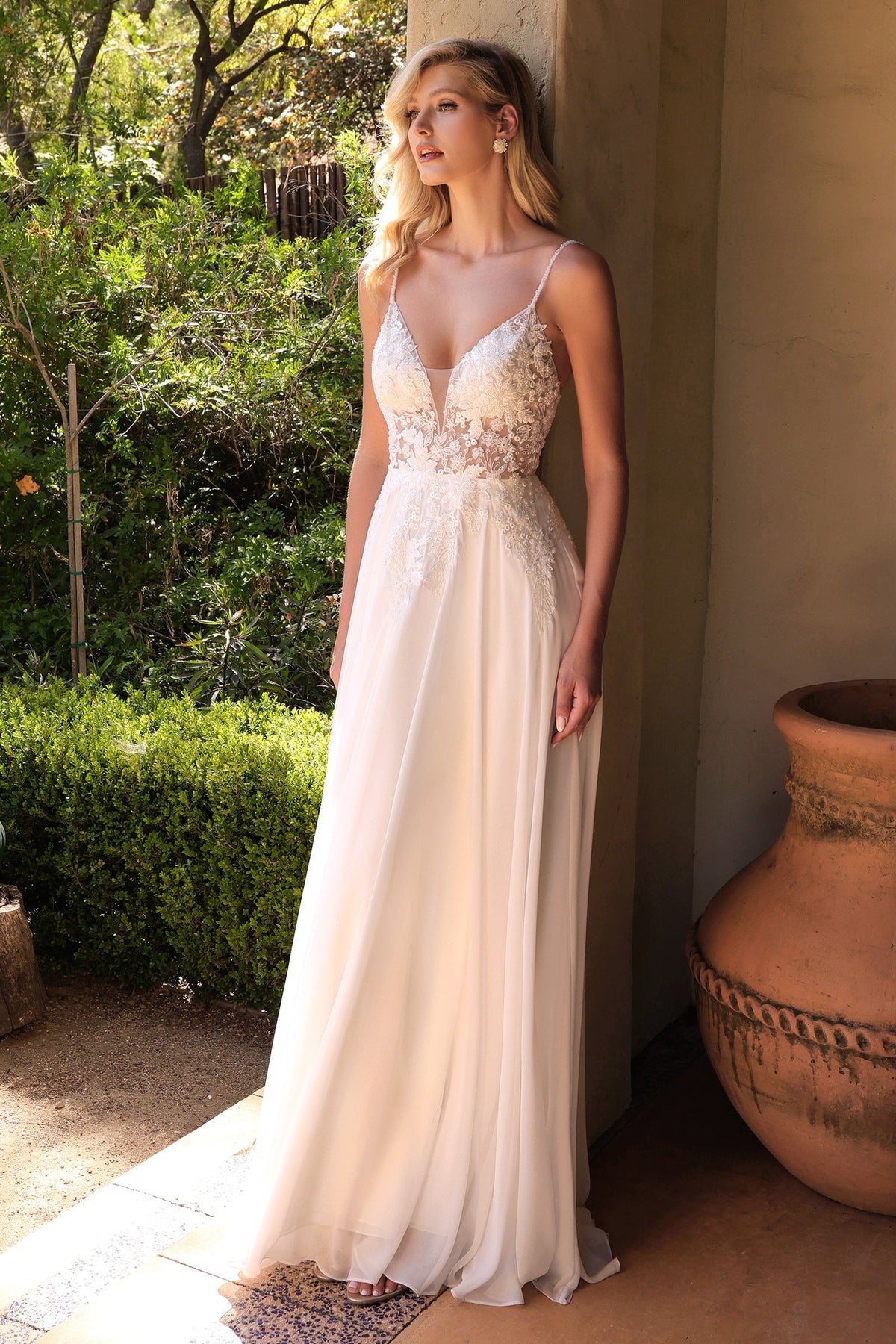 Ladivine by Cinderella Divine TY11_OFF_WHITE_FRONT