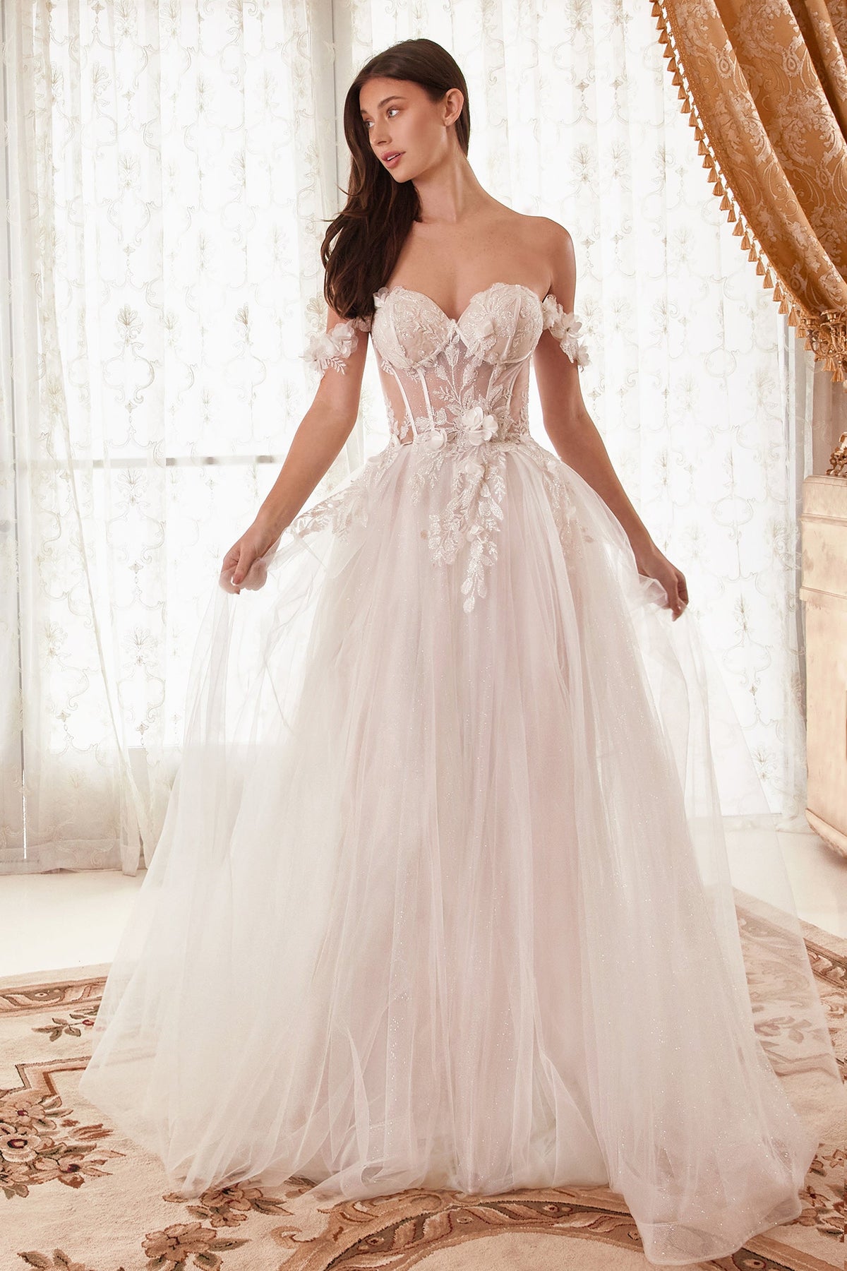 Ladivine by Cinderella Divine WN308_FRENCH_WHITE_FRONT