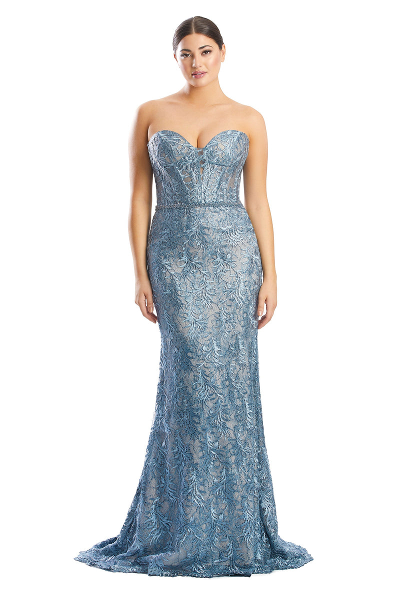 Alexander by Daymor 1774s23-juniper-blue-without-organza-collar-f