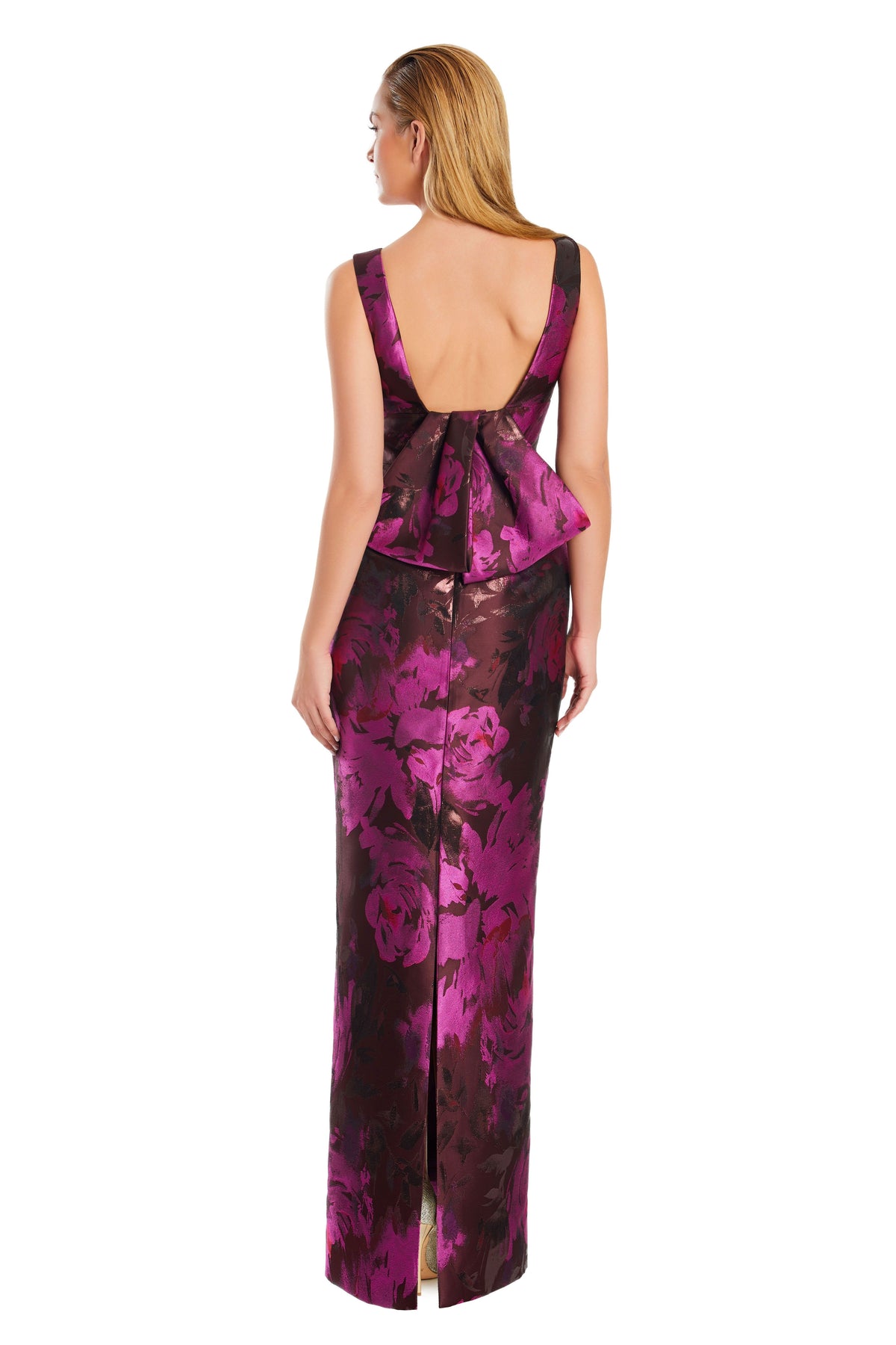 Alexander by Daymor 3043ds25-wine-fuchsia-multi-dress-only-b