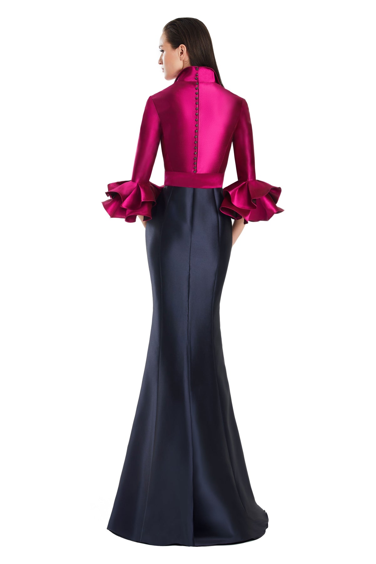 Alexander by Daymor 3087s25-navy-fuchsia-b