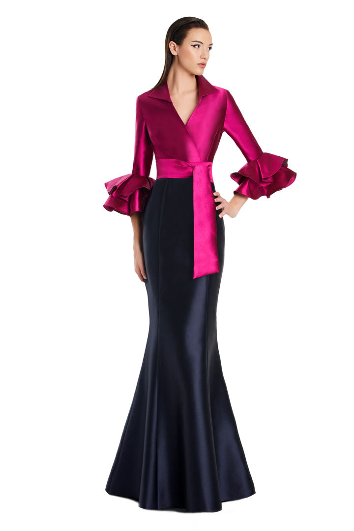 Alexander by Daymor 3087s25-navy-fuchsia