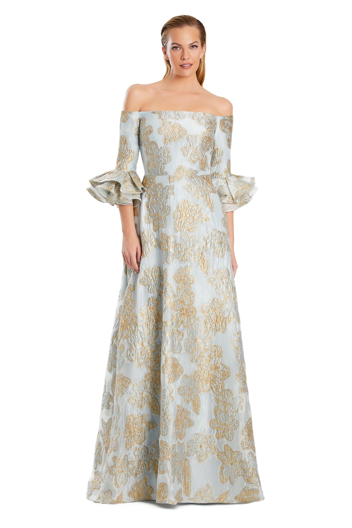 Alexander by Daymor 3092s25-light-blue-gold-front