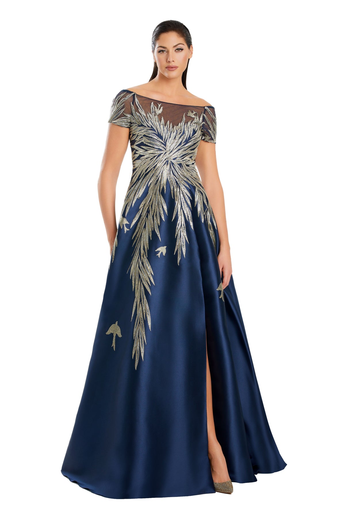 Alexander by Daymor 3096s25-navy-gold-f2