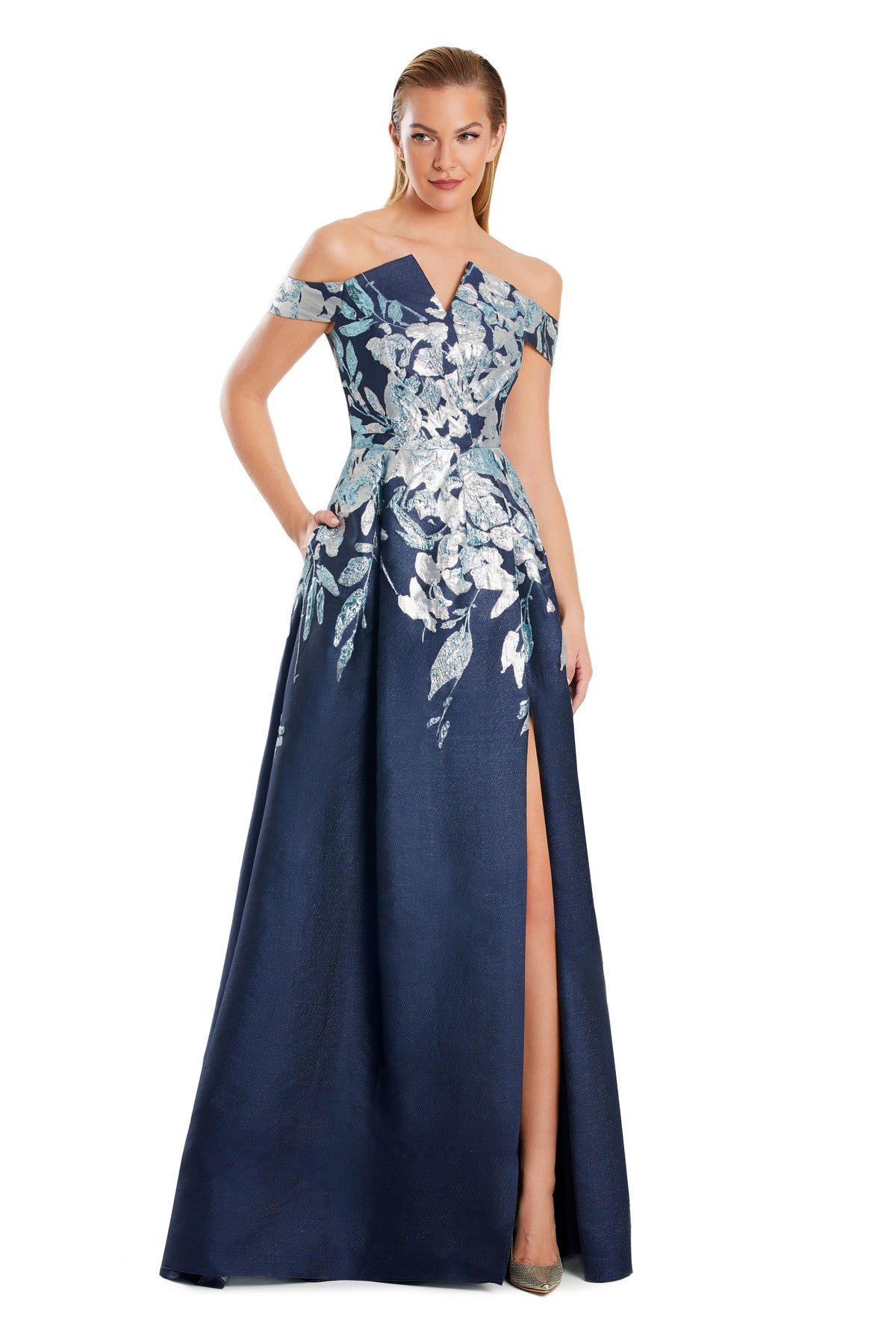 Alexander by Daymor 3097s25-navy-multi-f1