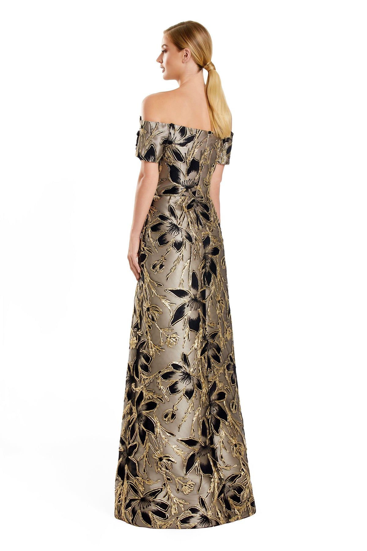 Alexander by Daymor 3100f25-taupe-black-gold-back