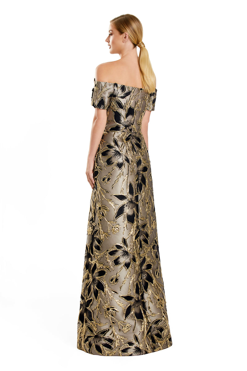 Alexander by Daymor 3100f25-taupe-black-gold-back
