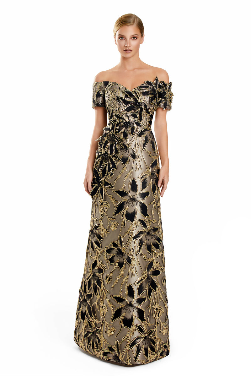 Alexander by Daymor 3100f25-taupe-black-gold-front
