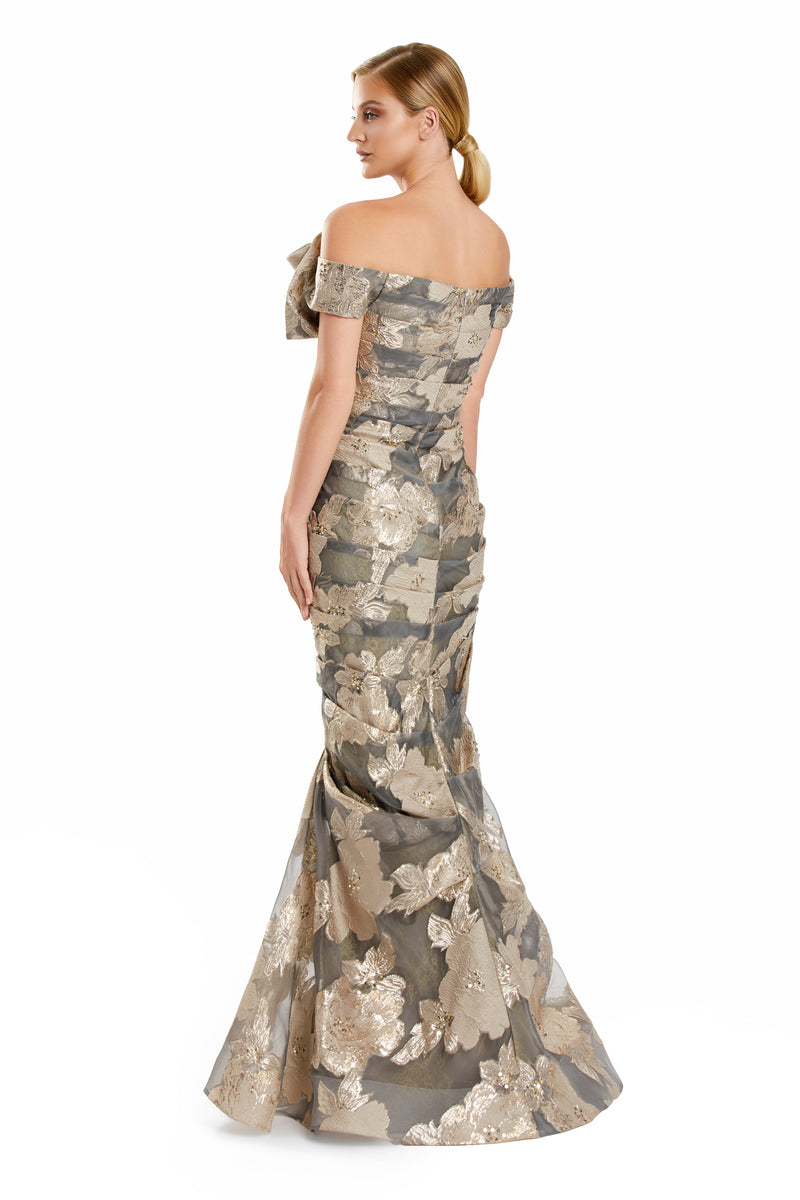 Alexander by Daymor 3102f25-taupe-gold-back