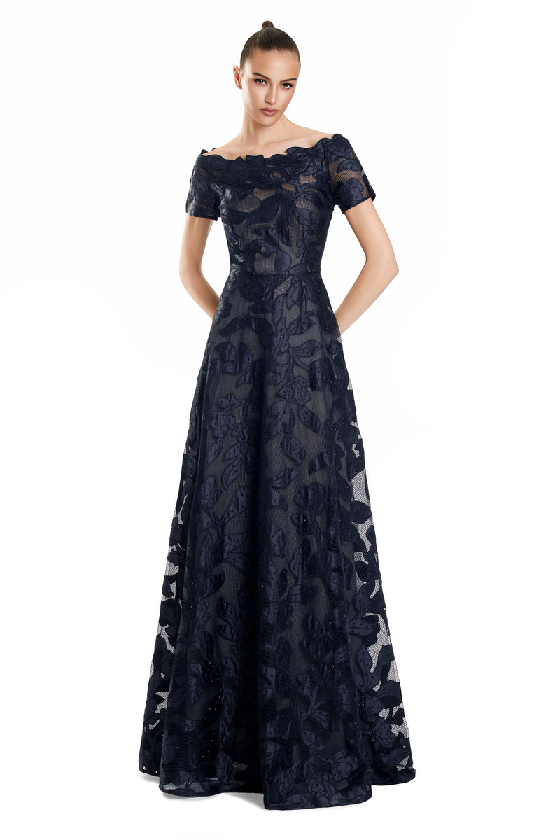 Alexander by Daymor 3113f25-navy-nude-back