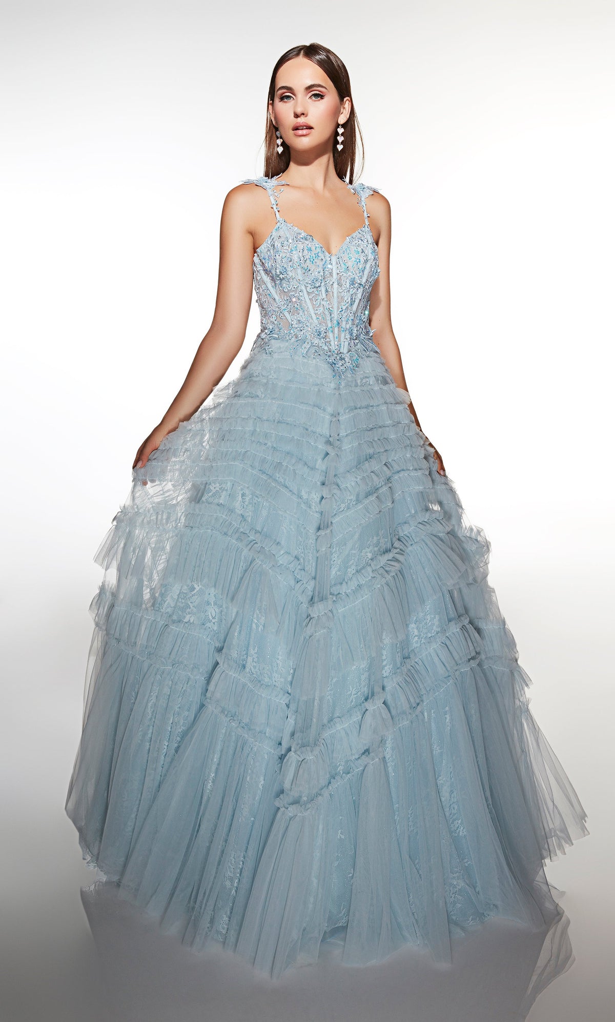 alyce paris light blue dress Alyce Paris 62059