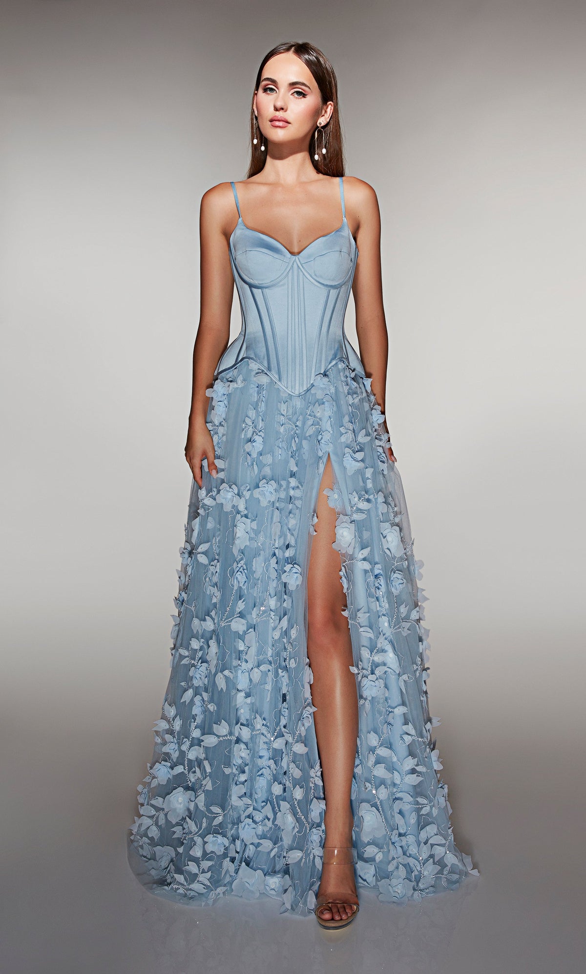 alyce paris light blue dress Alyce Paris 61387