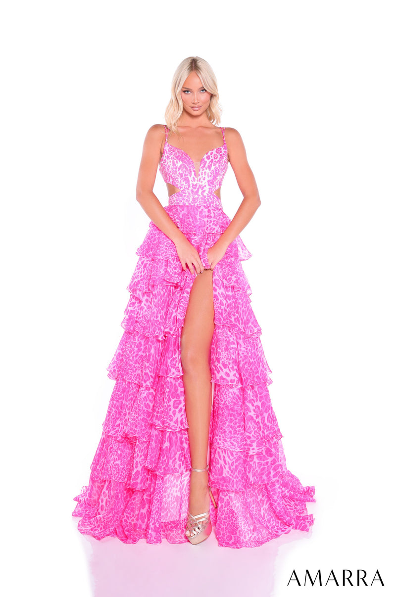amarra-89407-fuchsia-leopard-print-front