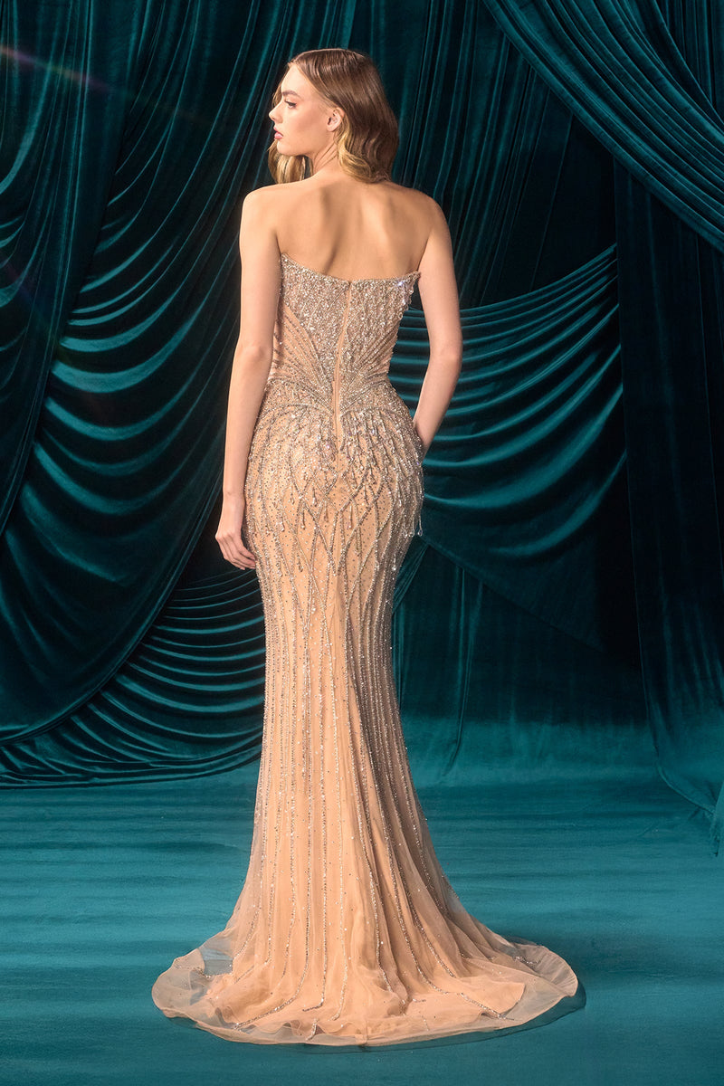 Andrea & Leo Couture a1503-champagne-back