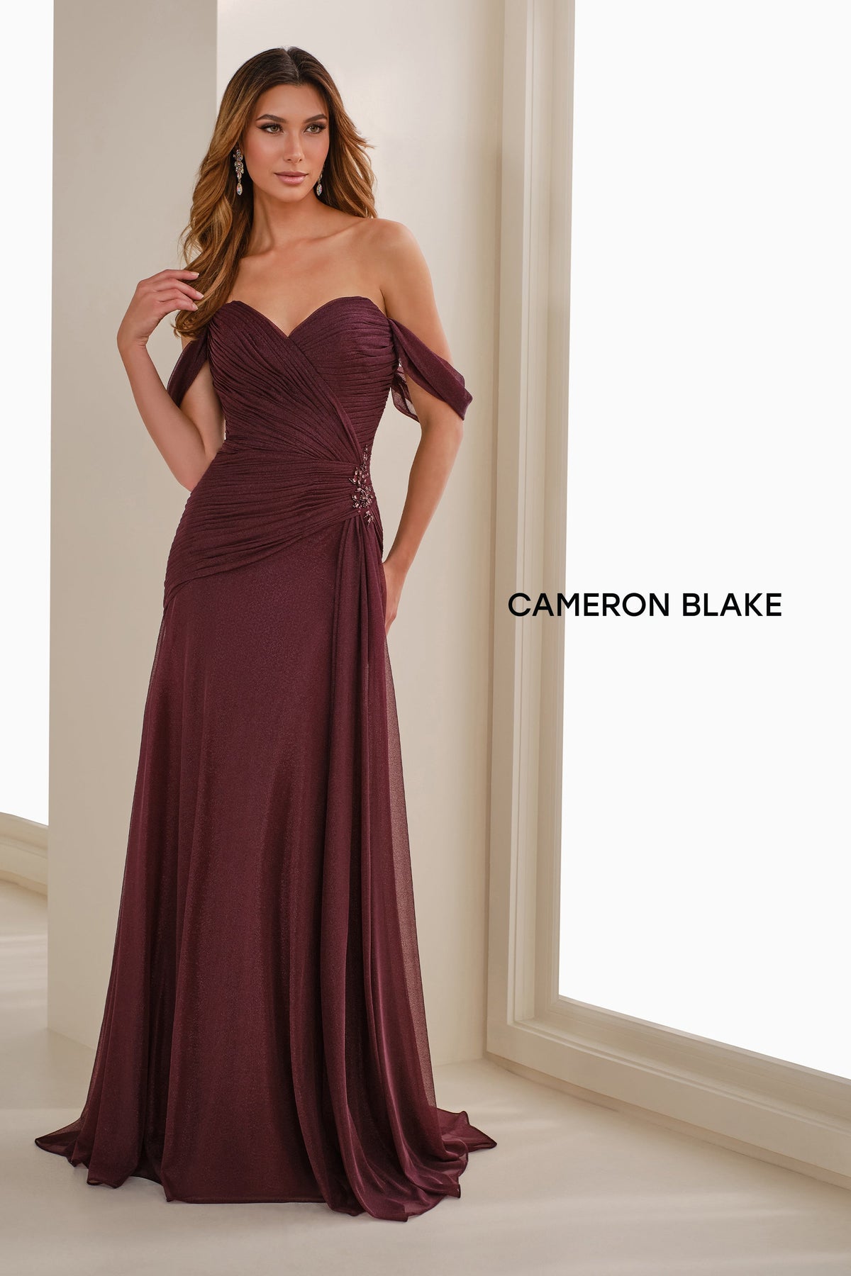 Cameron Blake CB904-eggplant-a