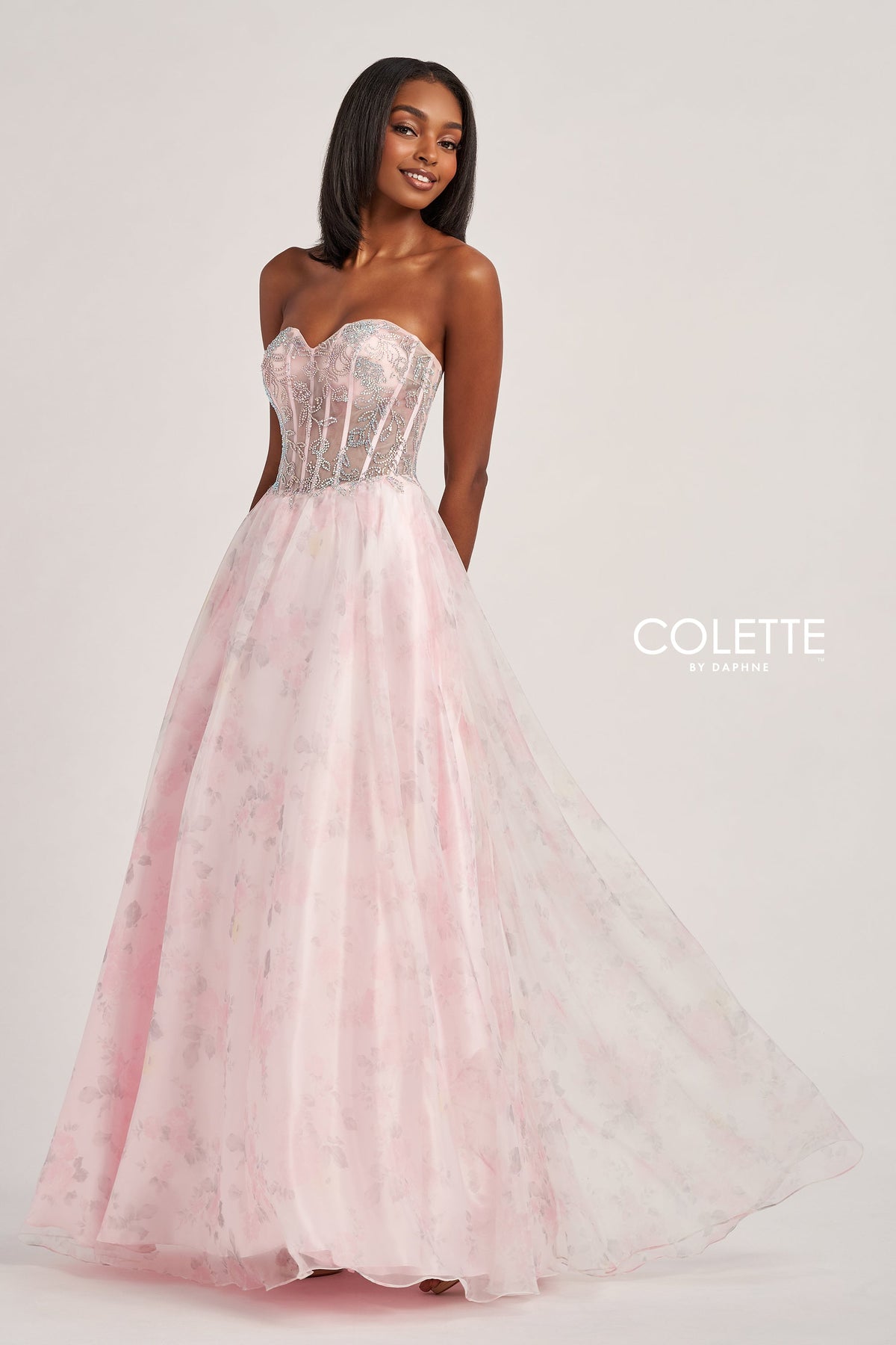 Colette by Daphne CL6011-pink-floral-c