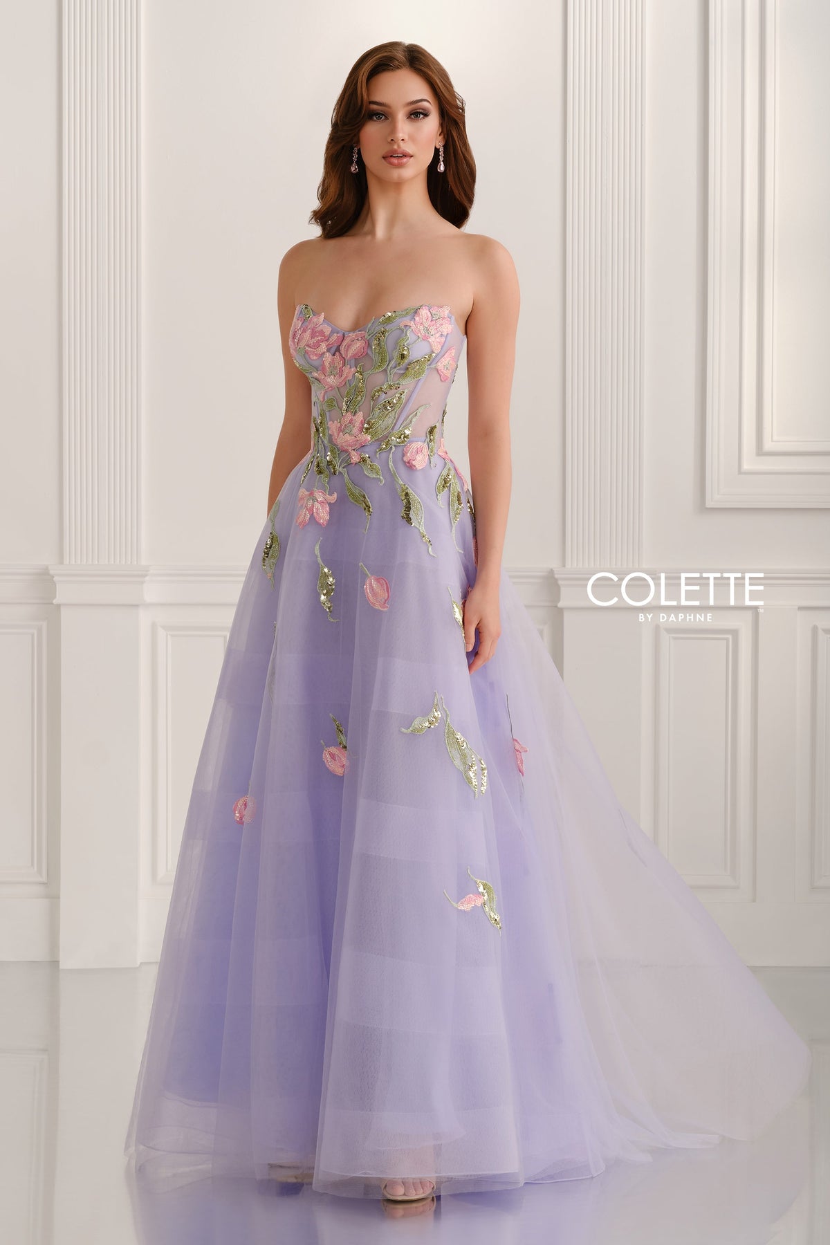 Colette by Daphne CL6103-lilac-multi-a