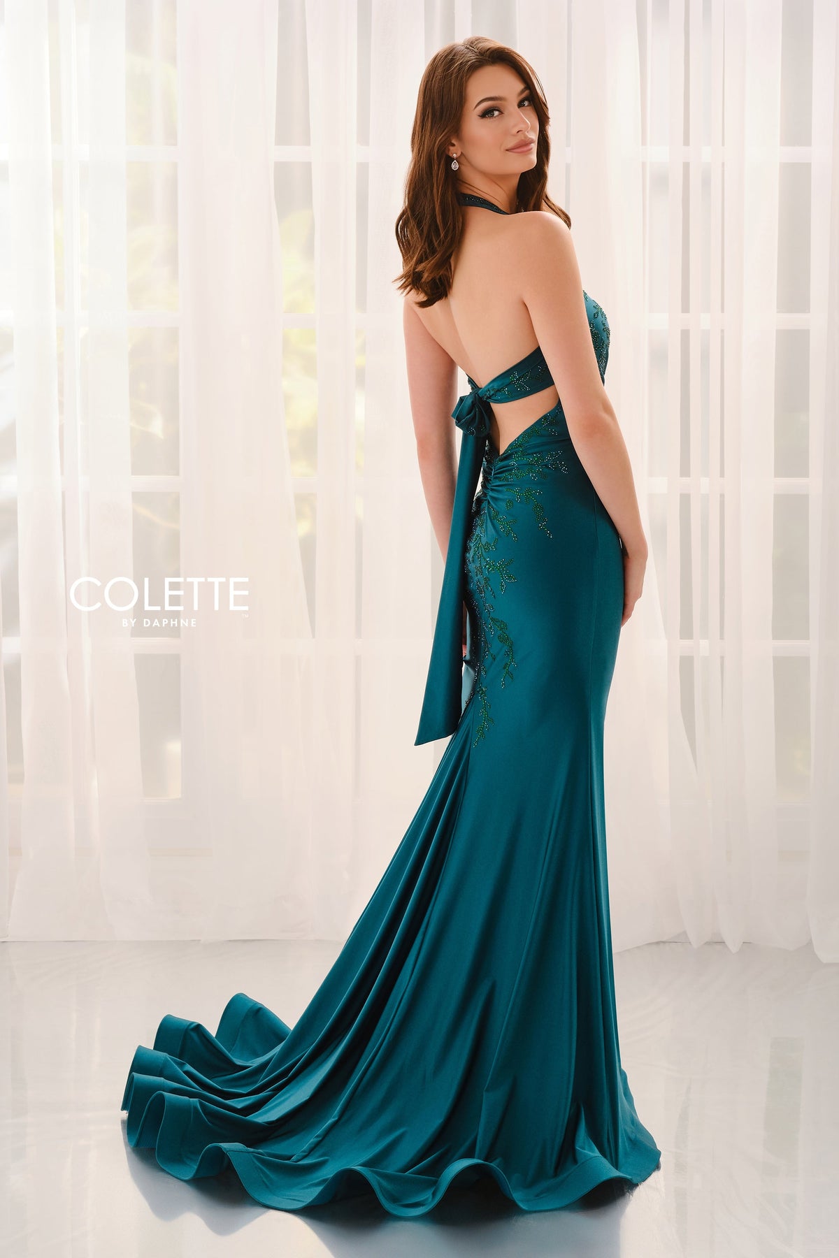 Colette by Daphne CL6133-teal-b