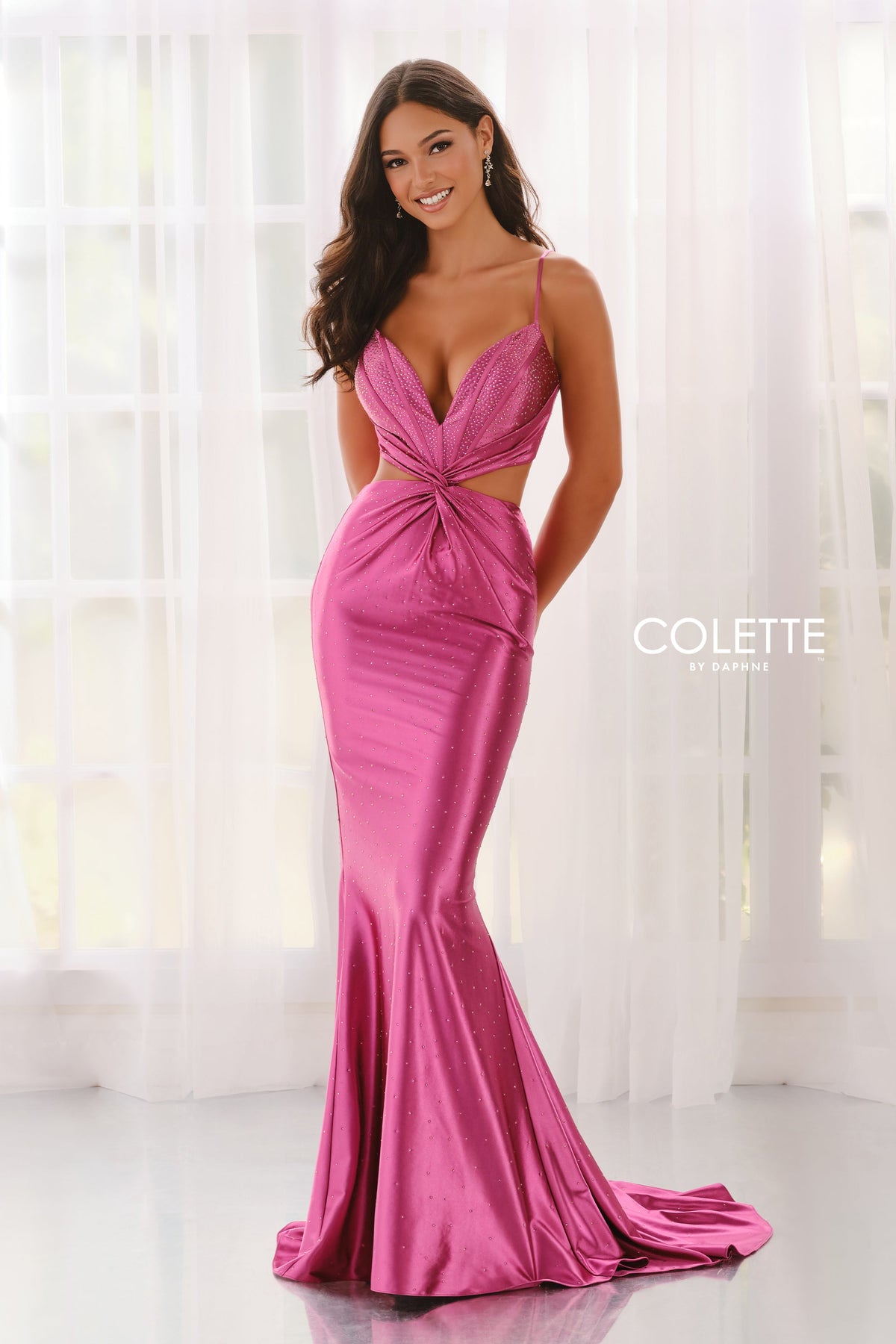 Colette by Daphne CL6149-raspberry-d