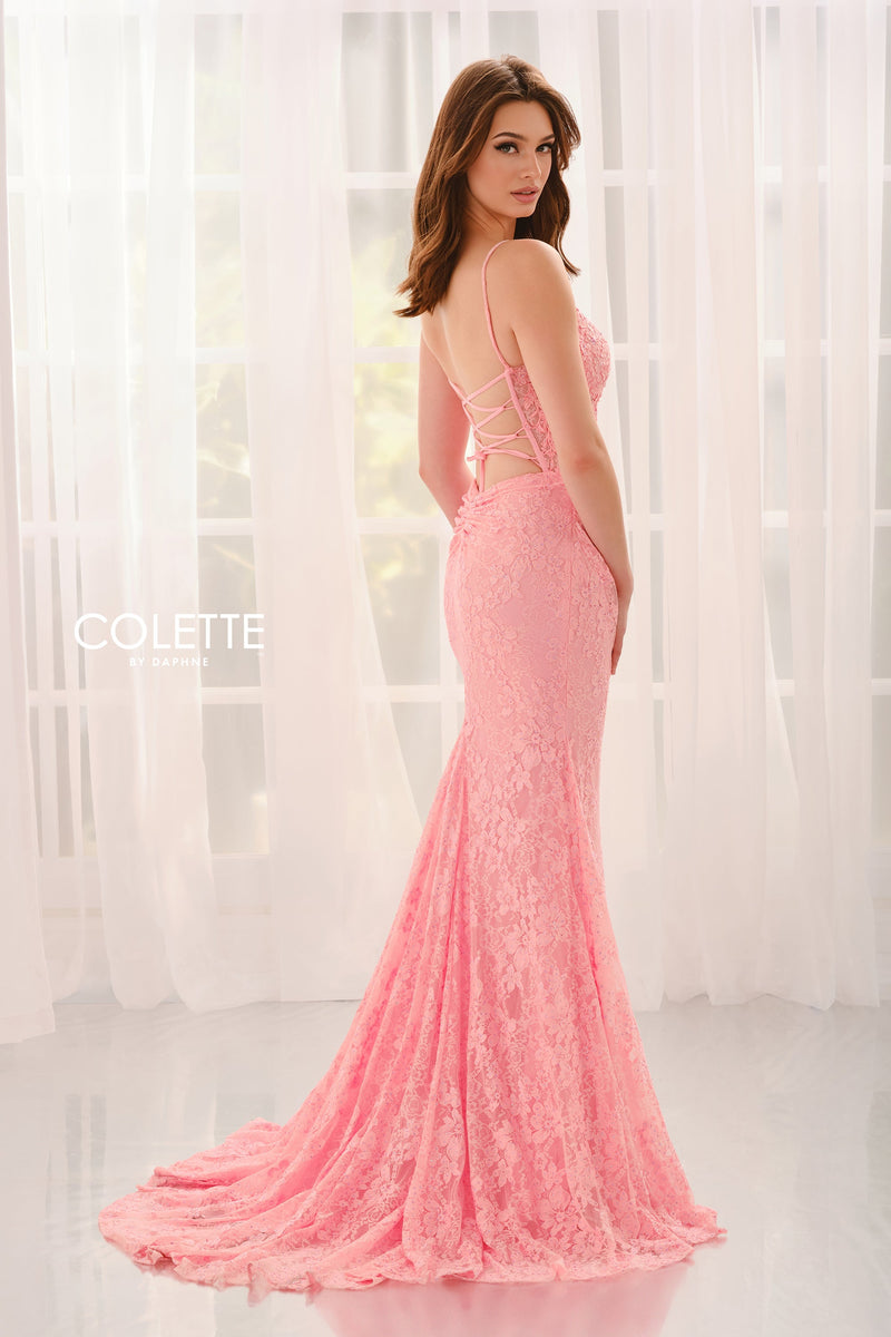 Colette by Daphne CL6155-coral-pink-b