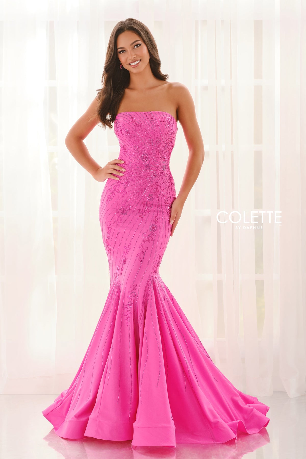Colette by Daphne CL6195-fuchsia-a