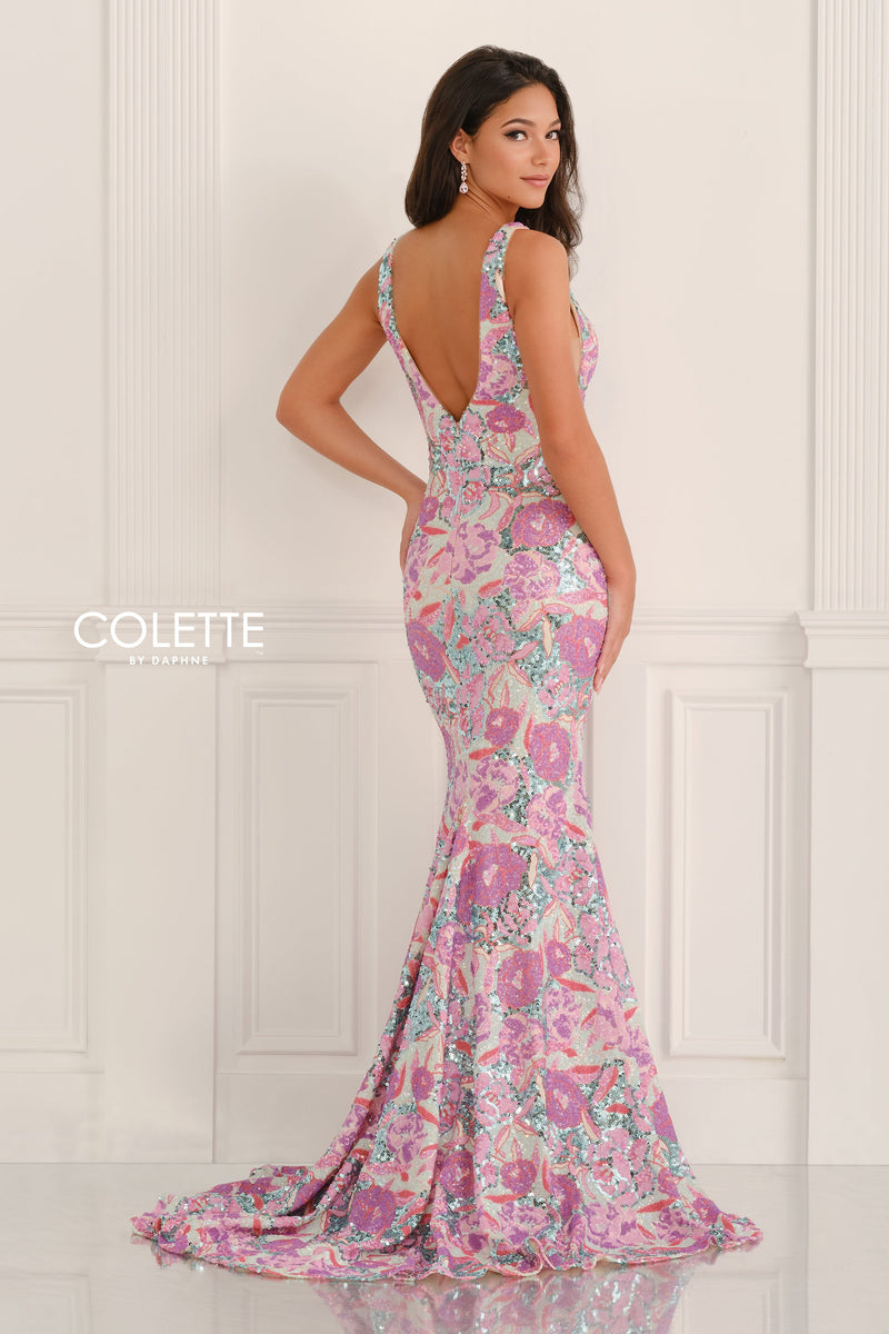 Colette by Daphne CL6209-pink-multi-b
