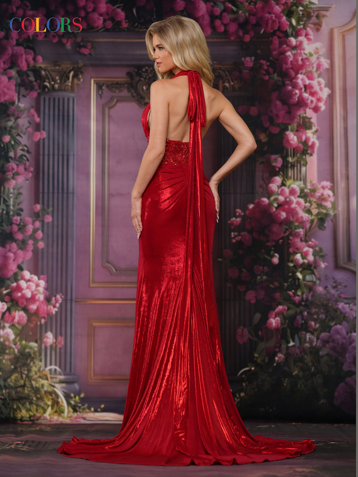 Colors Dress 3726_RED_B1