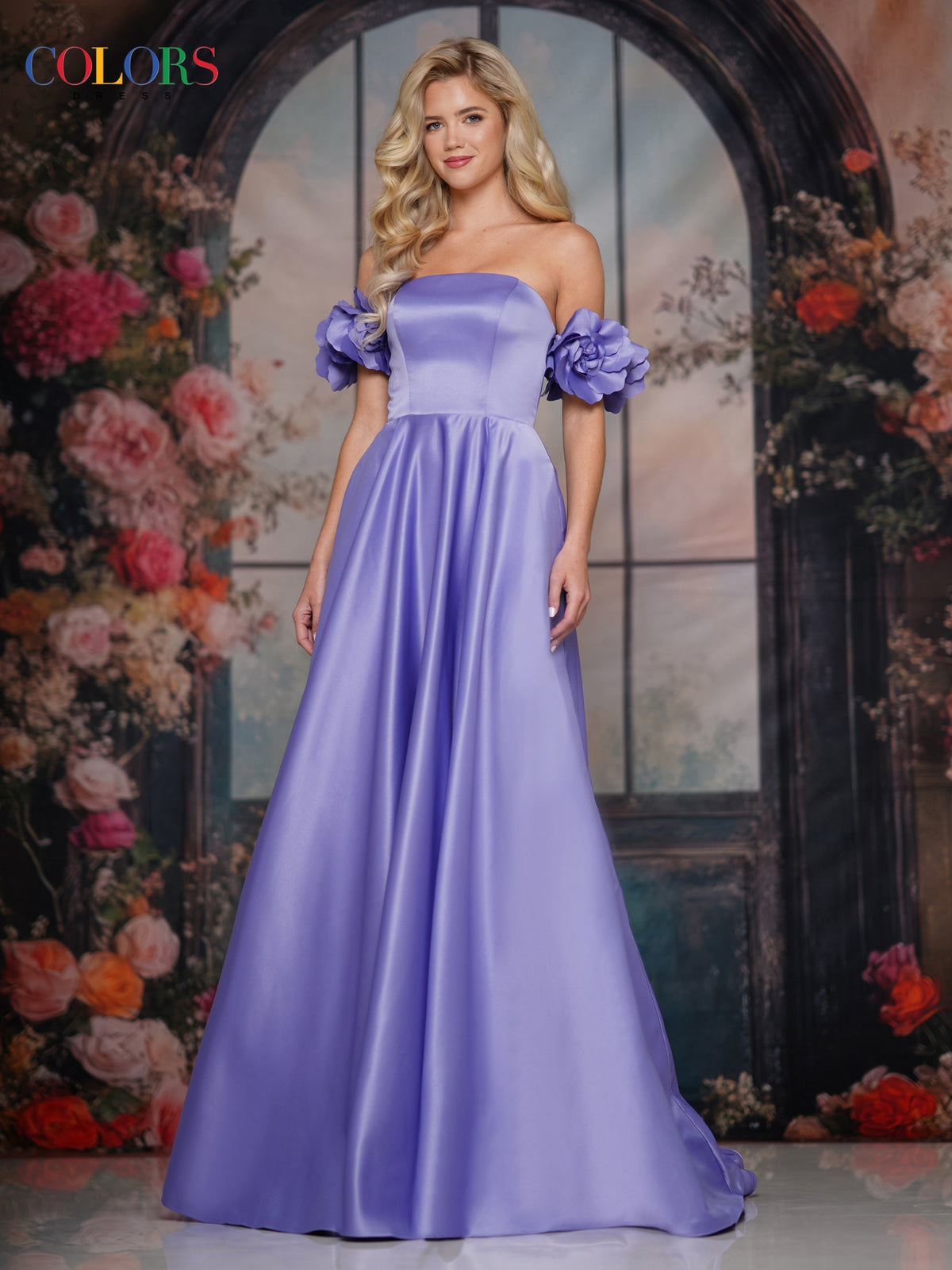 Colors Dress 3744_LAVENDER_F1