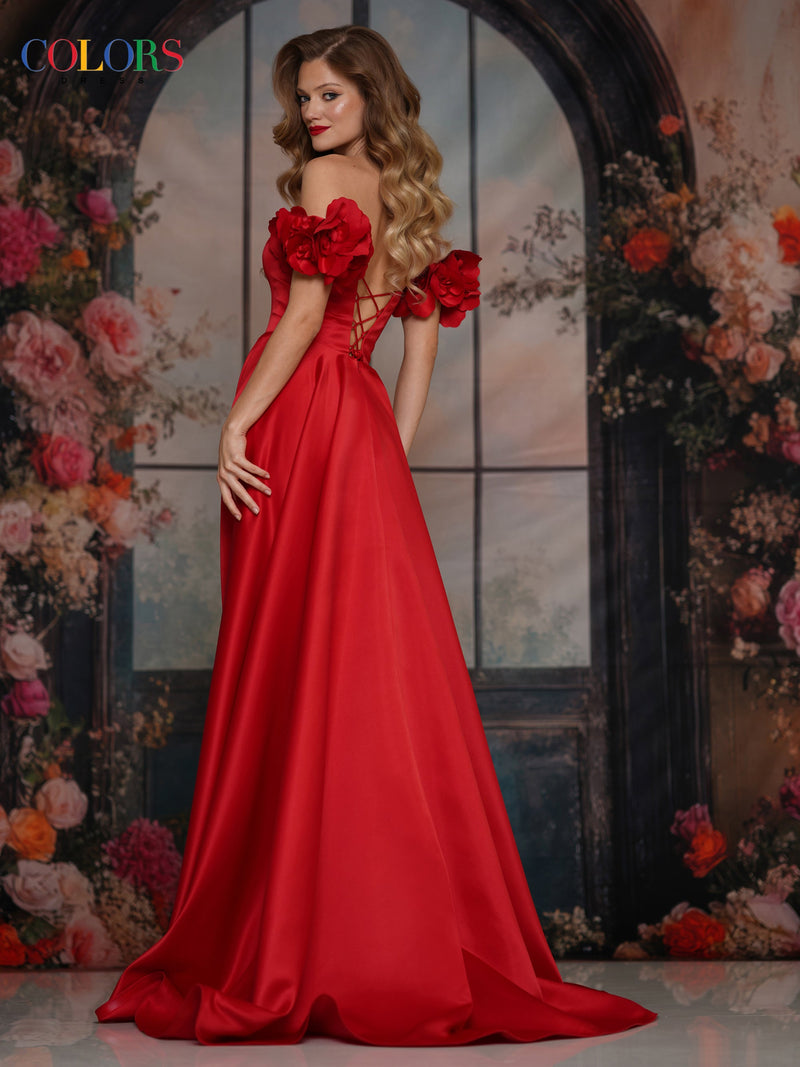 Colors Dress 3744_RED_B1