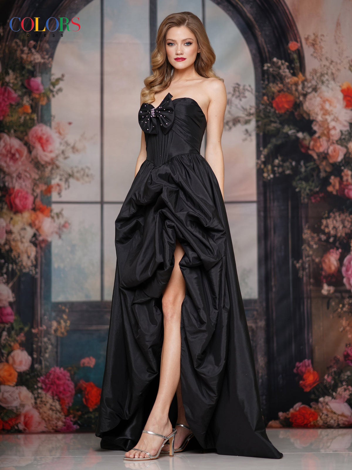 Colors Dress 3745_BLACK_F1