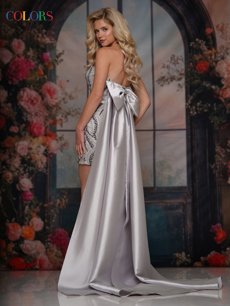 Colors Dress 3747_GREY_B1